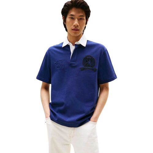 Tommy Hilfiger Athleisure Relaxed Rugby Stripe Polo Shirt